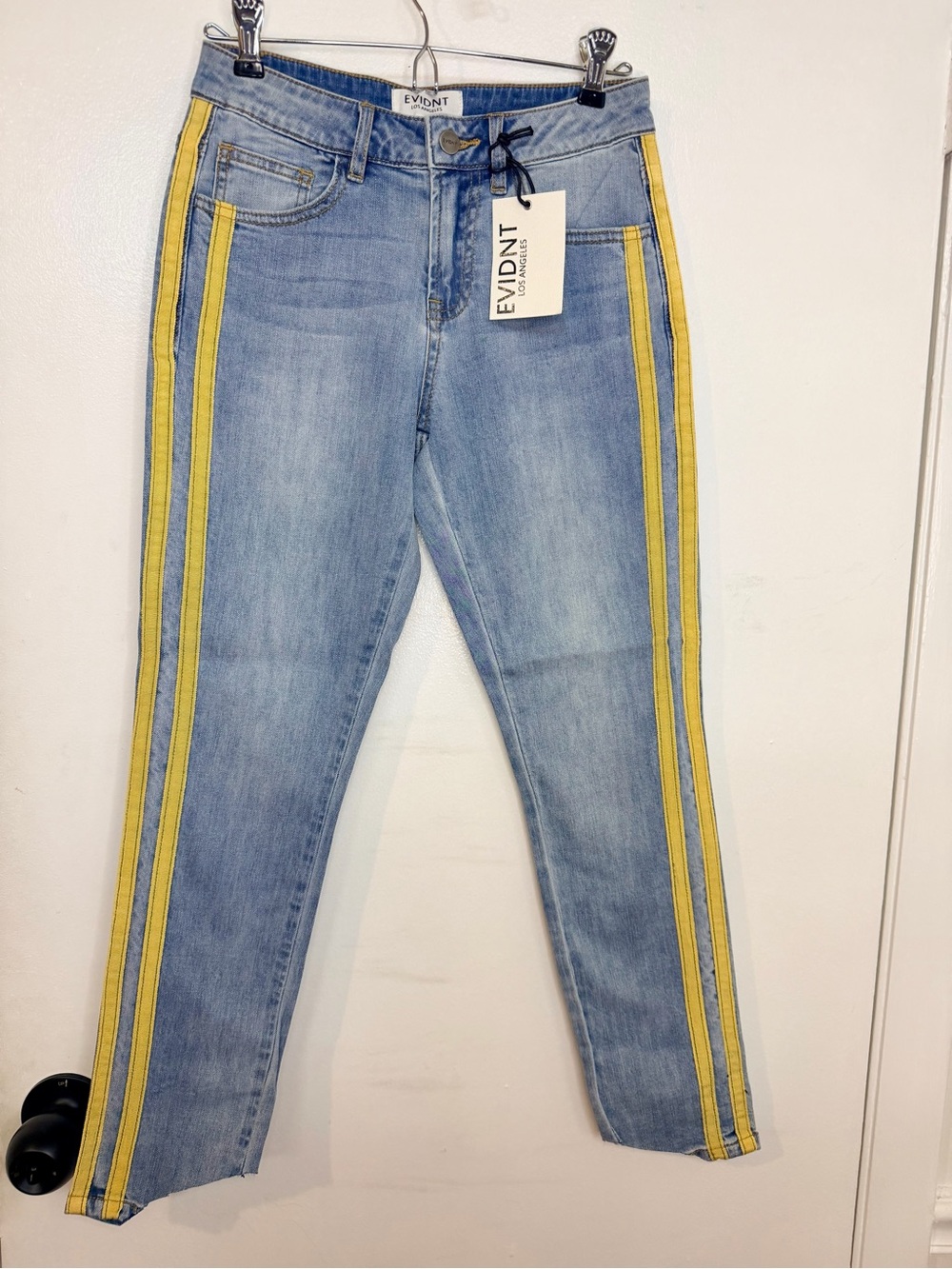 Evidnt Track Trim Slim Jeans Womens Denim Skinny Stretches NWT Size 25